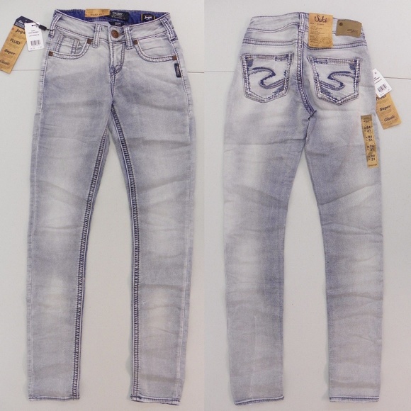 silver joga jeans